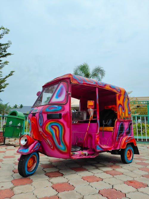 Free stock photo of auto rickshaw, background image, background wallpaper