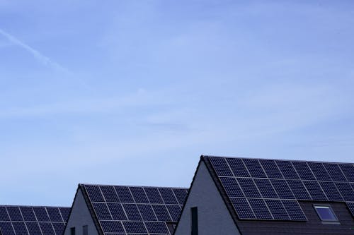 Fotos de stock gratuitas de cielo azul, energía alternativa, energía limpia