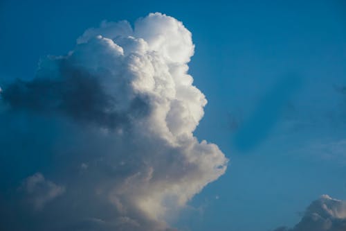 White Clouds and Blue Sky