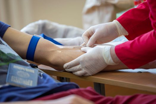 leg vein examination