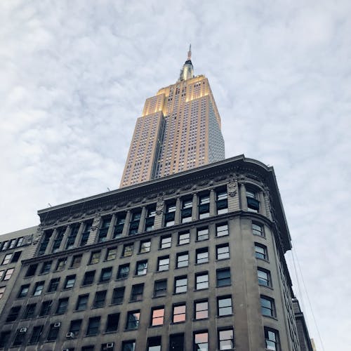 Free Empire State Building in New York City Stock Photo