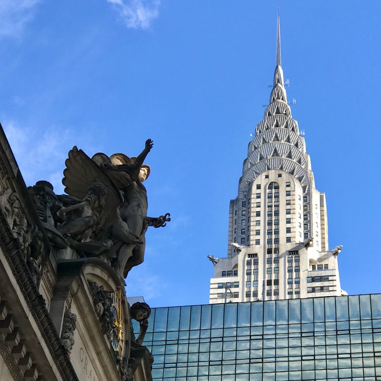 Low Angle Shot Of Chrysler Building