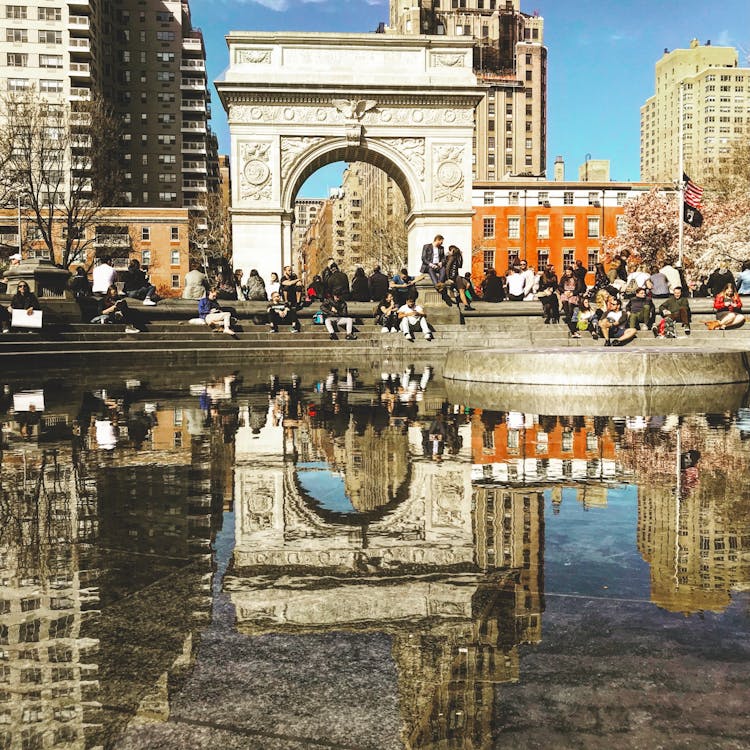 Washington Square Park In New York City