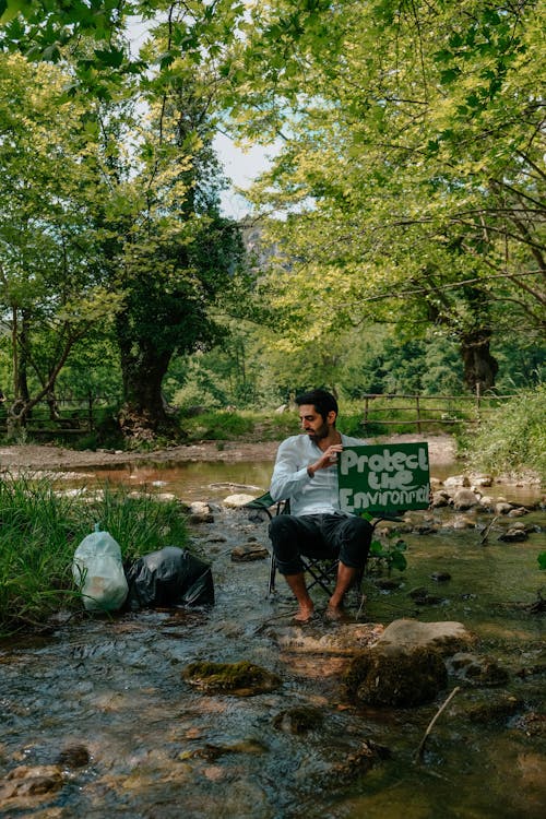 Základová fotografie zdarma na téma environmentalistu, krajina, muž