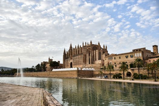 Palma cathedral and Bellver Castle — Mallorca