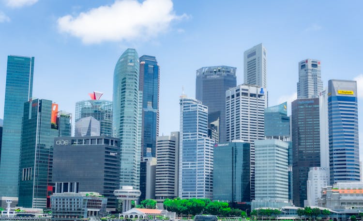 City Buildings In Singapore 