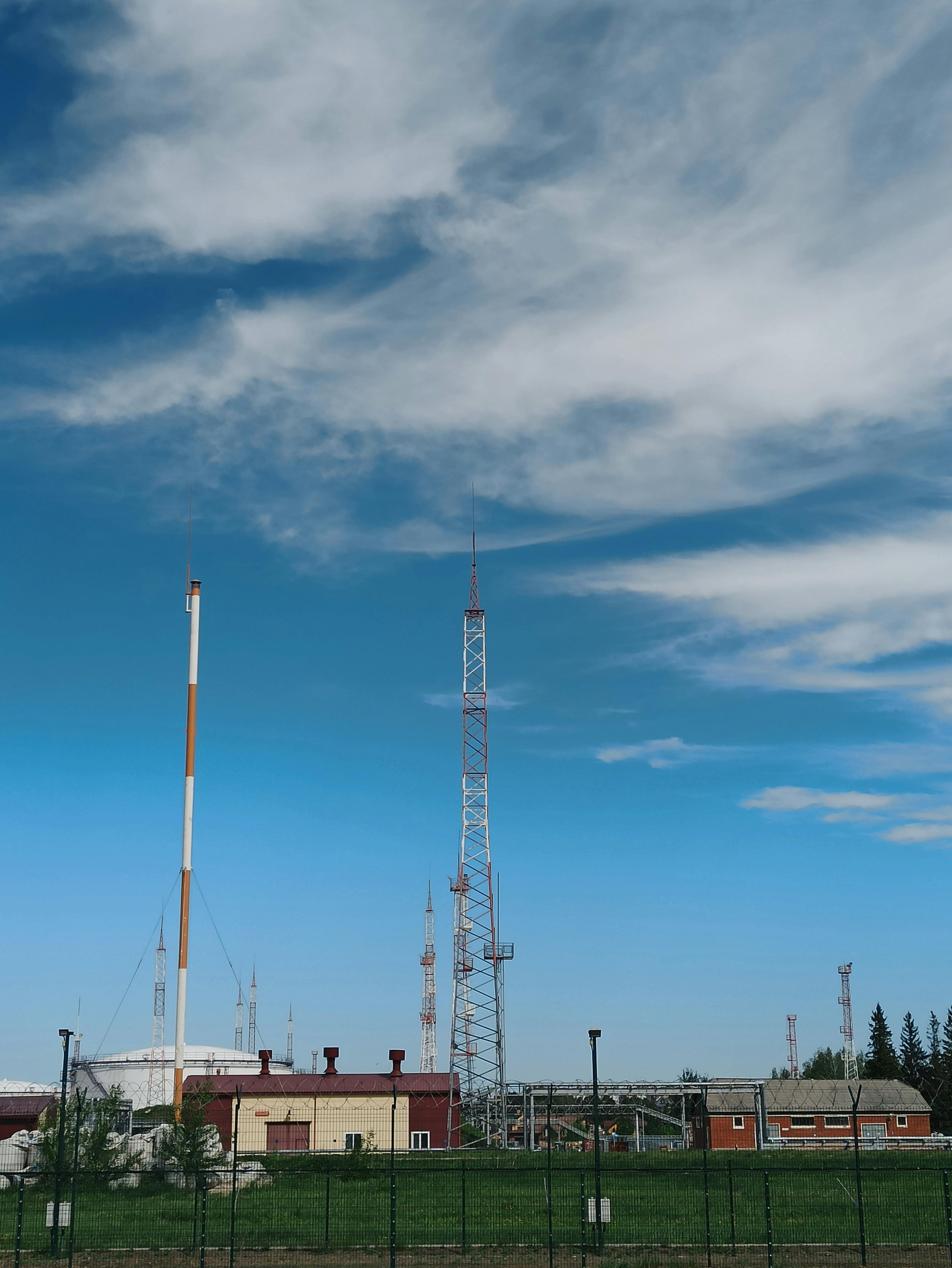 Buildings Protected by Fence · Free Stock Photo