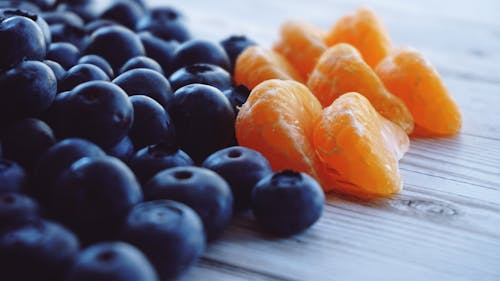 Oranges And Blueberries