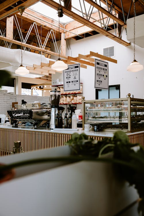 Interior Design of a Bar Cafe