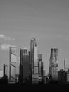 View of Skyscrapers in Big City
