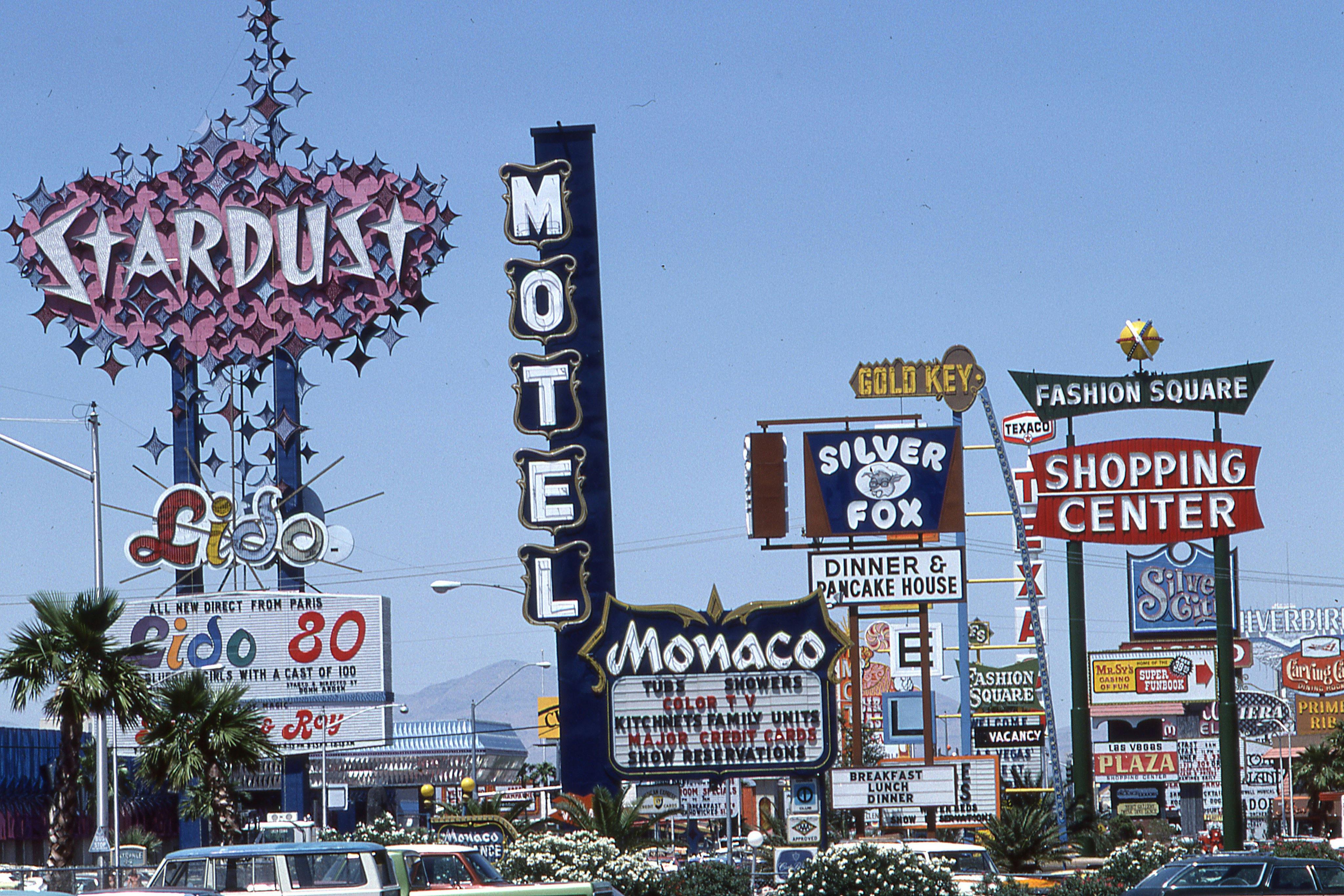 photo of a billboards in las vegas