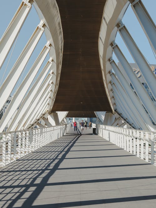 Modern Pedestrian Bridge 
