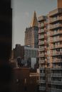 View on Residential Building in the City 