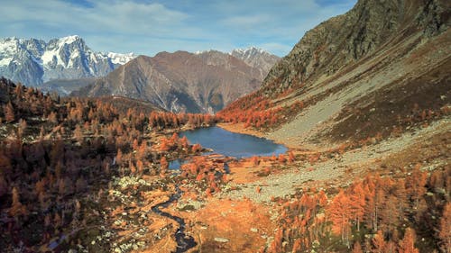 Základová fotografie zdarma na téma hory, jezero, krajina