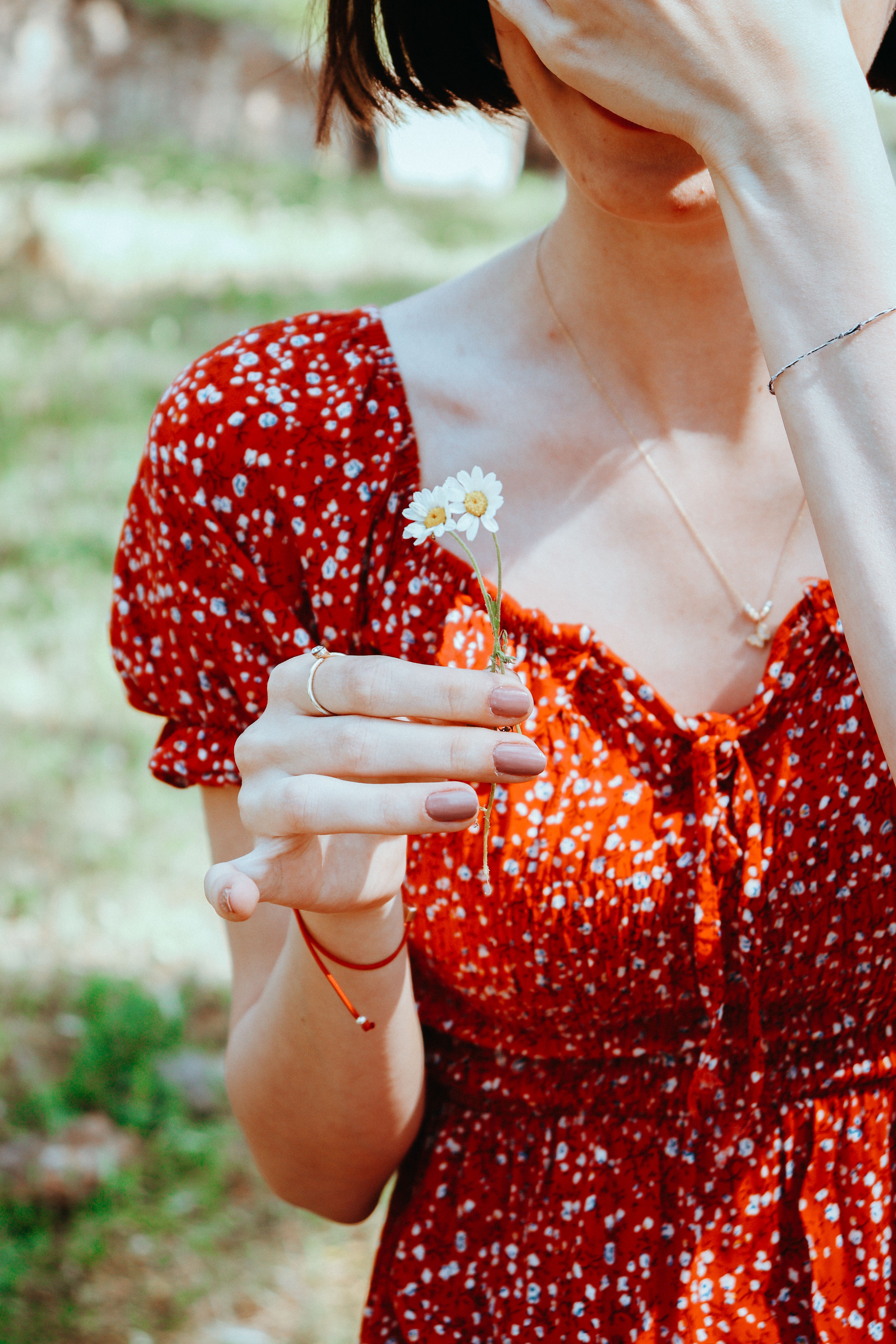 Vestido Floral Vermelho