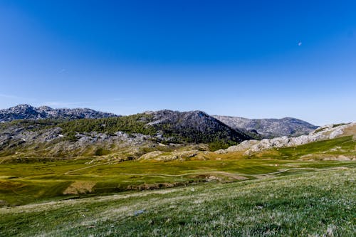 Gratuit Imagine de stoc gratuită din câmp, cer albastru, dealuri Fotografie de stoc