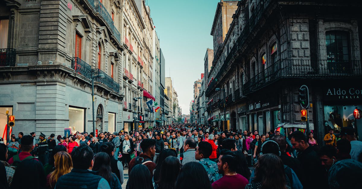 Crowded Madero Street in Mexico City, Mexico · Free Stock Photo