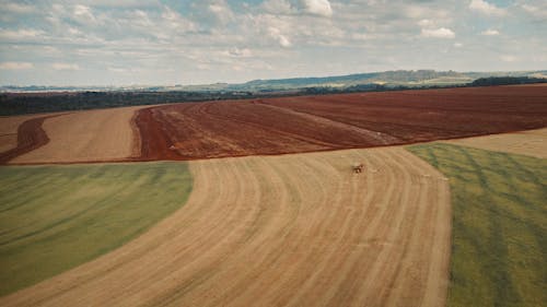 View of Agricultural Fields