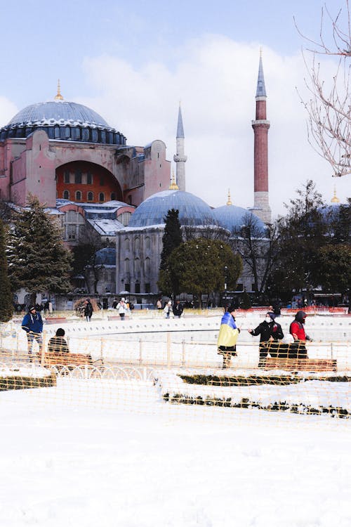 Fotobanka s bezplatnými fotkami na tému cestovať, hagia sophia, istambul