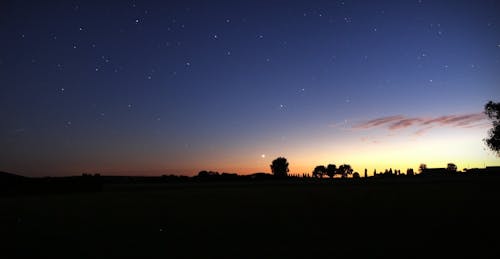 Gratis arkivbilde med natt, skumring, sommer