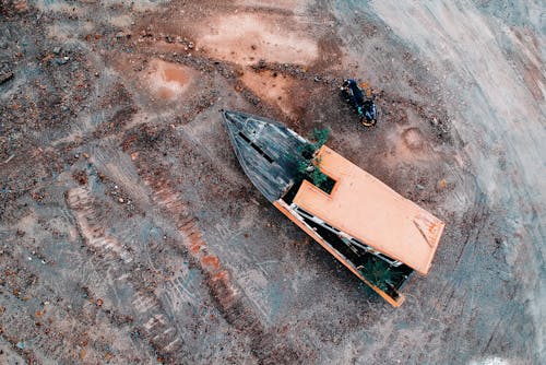 Free Aerial Photo Of Boat Stock Photo