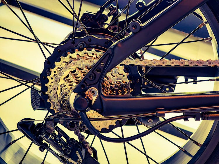 Brake And Chain In Bike