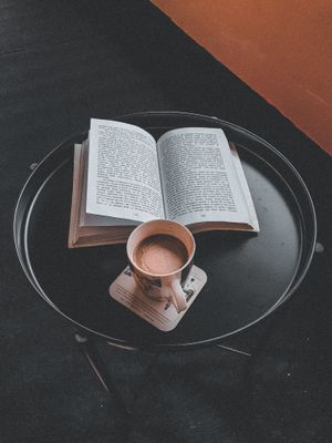 Skärbo round smoked-glass coffee table — photo by Cristina Tiris on Pexels