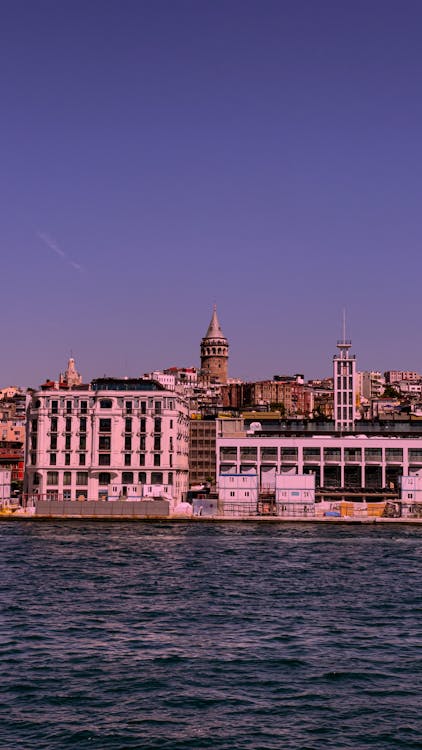 A Scenic View of Istanbul from the Bosphorus Strait
