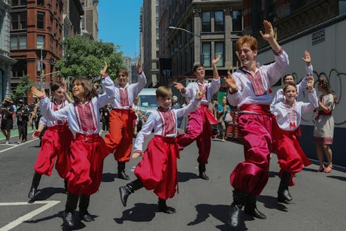 Free Dance Parade 2022 - NYC Stock Photo