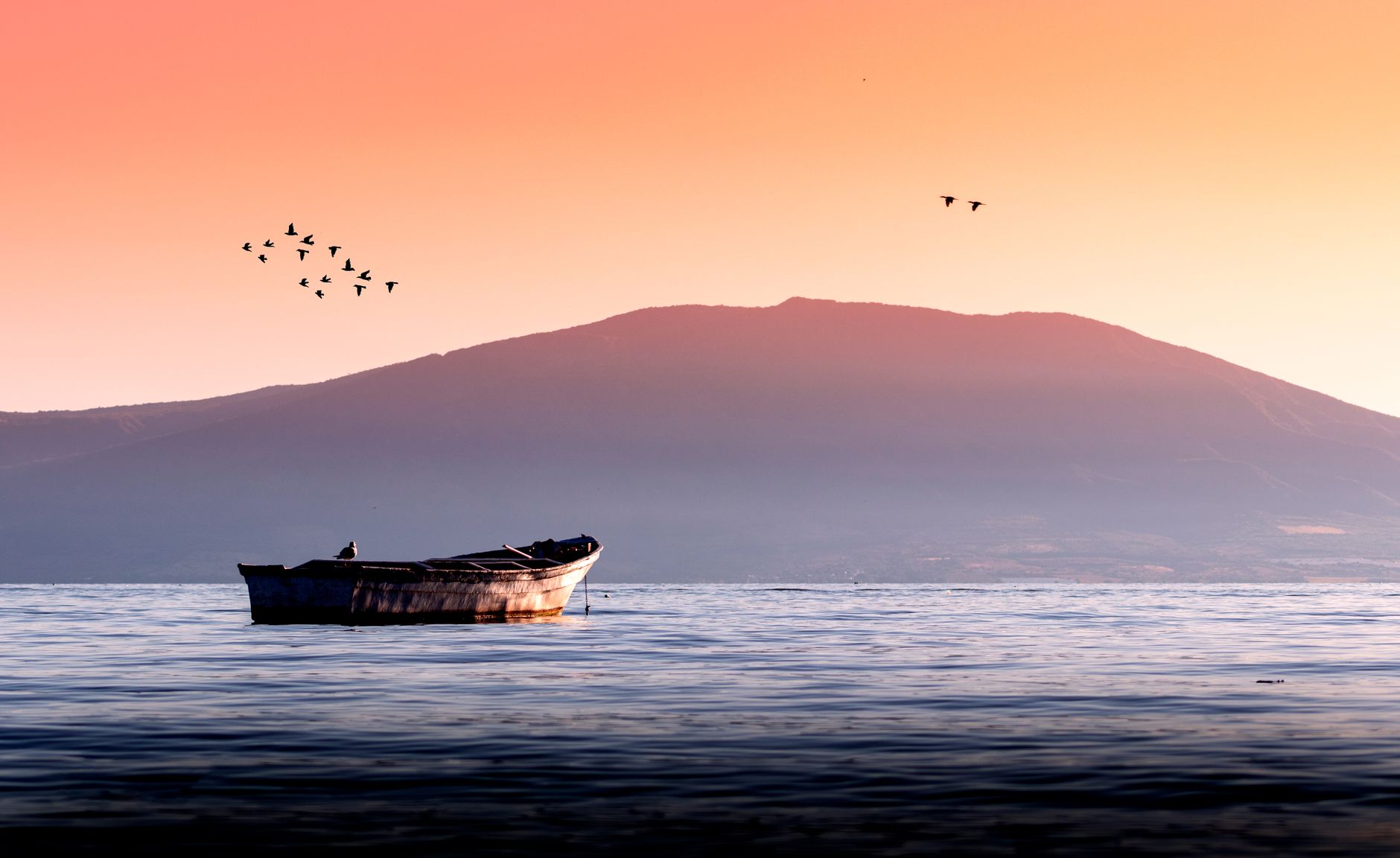 lake chapala mexico largest lake jalisco sunset mountains