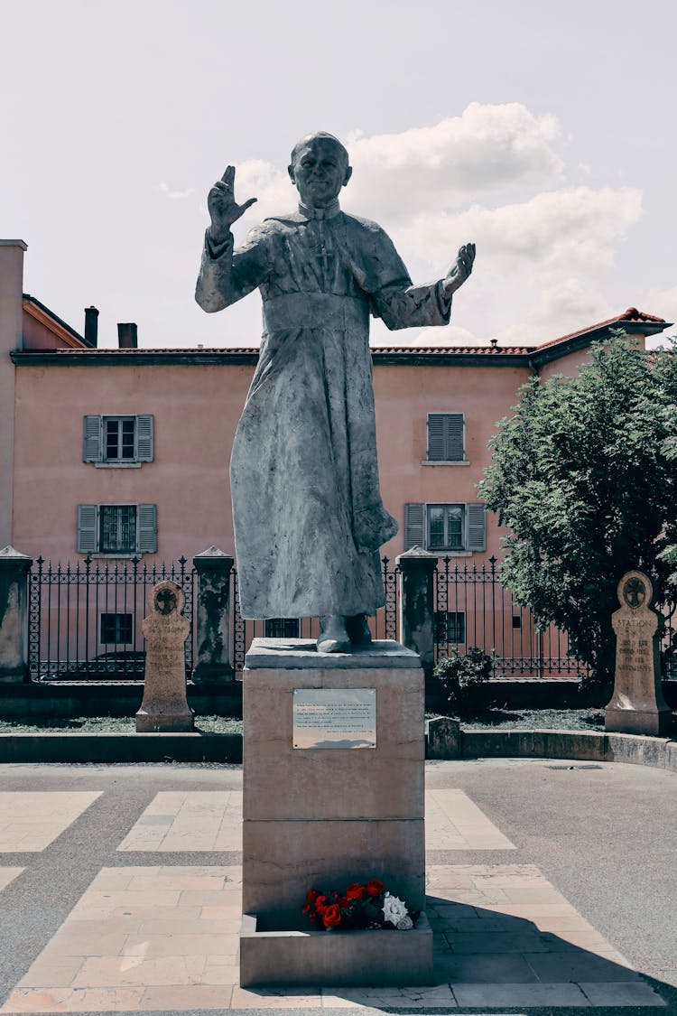 Statue Of Pope John Paul II