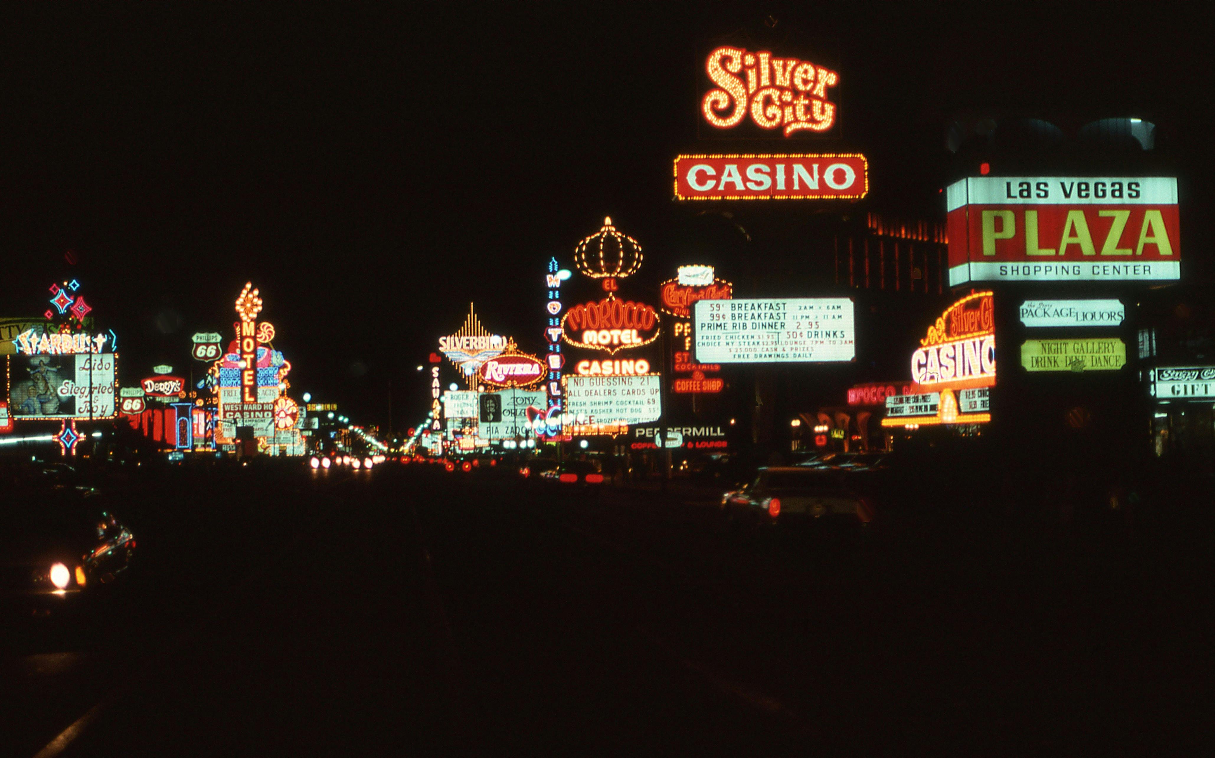 las vegas at night