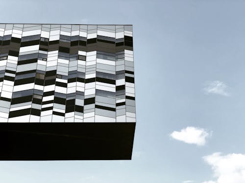 Foto d'estoc gratuïta de abstracte, arquitectura moderna, cel