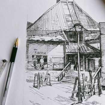 The Administration Office Sketch