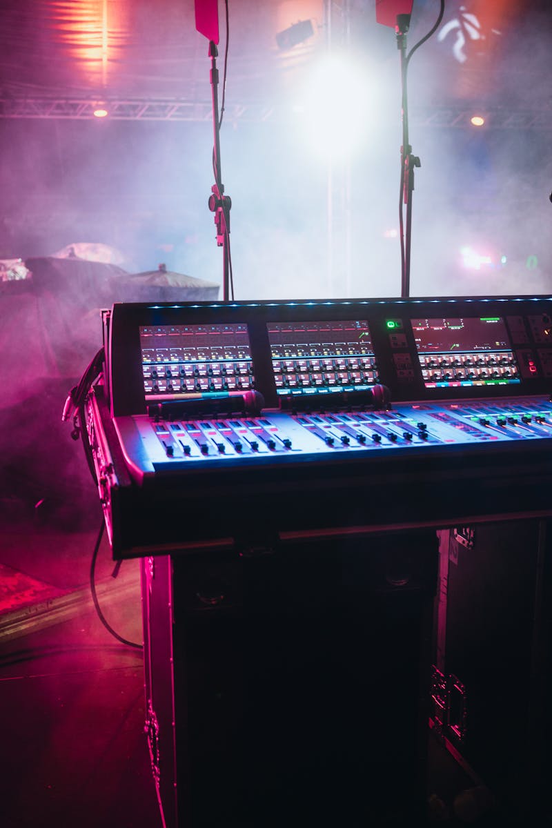 Full event production with staging