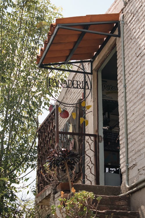 Staircase on a Bakery Shop