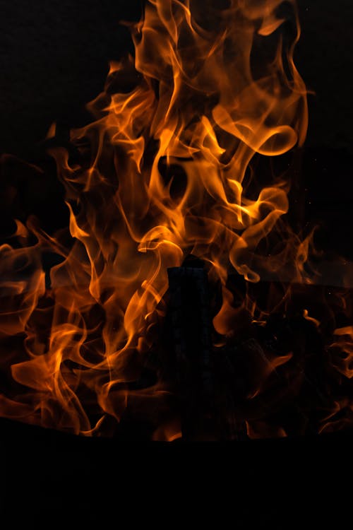 免费 垂直拍摄, 大火, 火 的 免费素材图片 素材图片