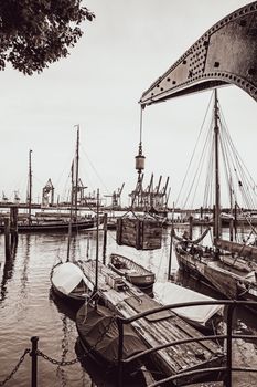 Brown and White Boat on Dock