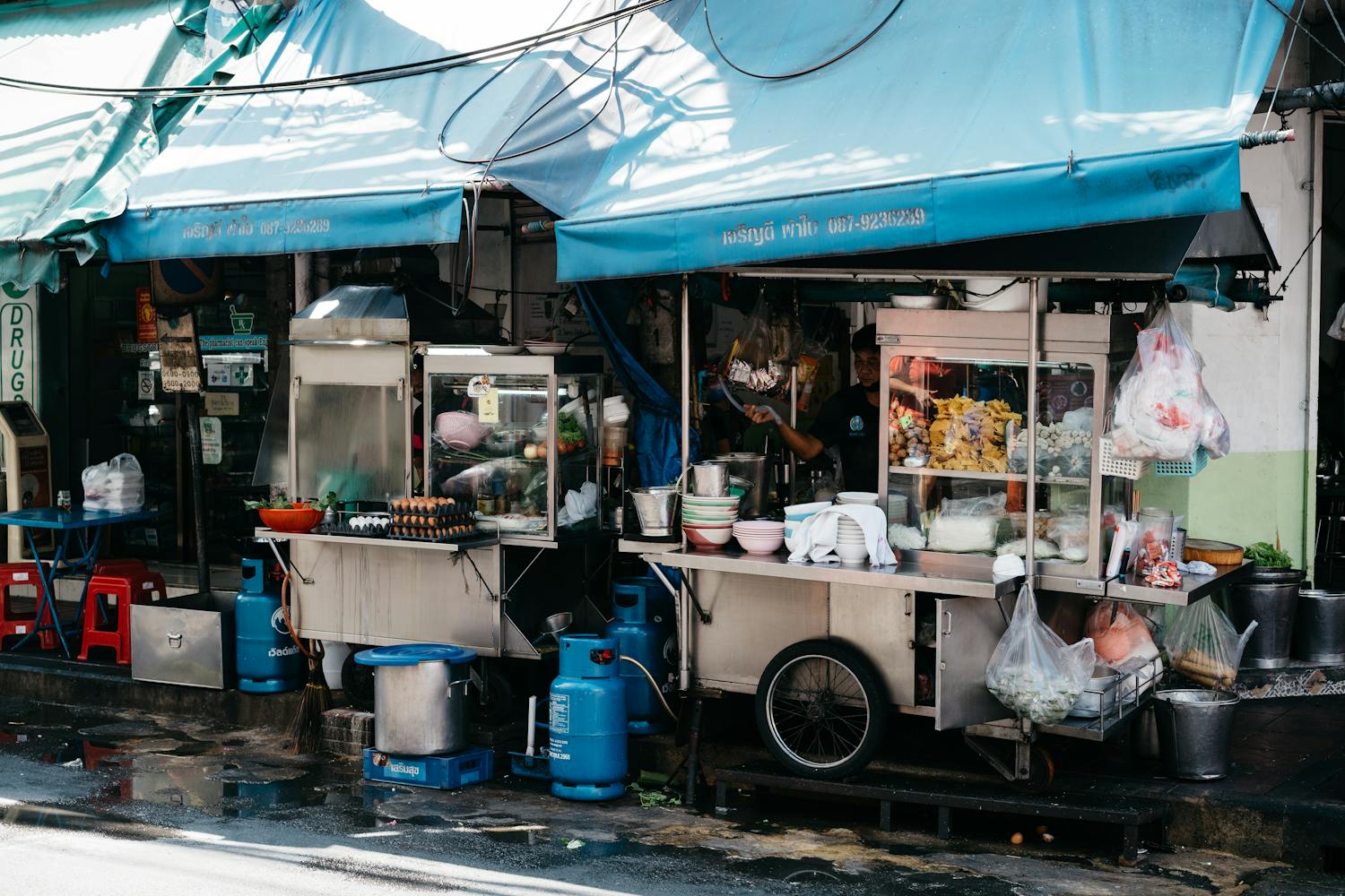 Street food cart