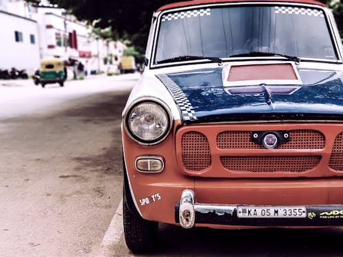 Free stock photo of fiat, old car, old is gold