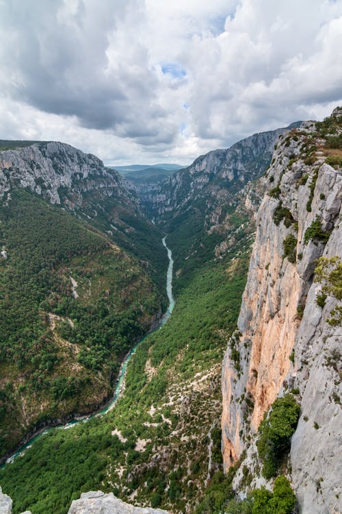 Imagine de stoc gratuită din apă curgătoare, fotografie din aer, geologice