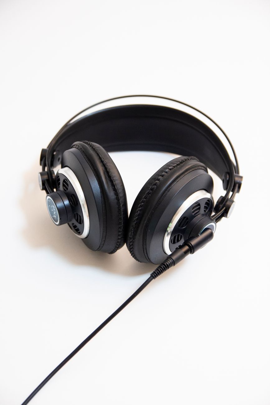 Gaming peripherals and tech accessories on desk
