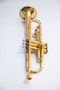 Free stock photo of brass, golden trumpet, musical instrument