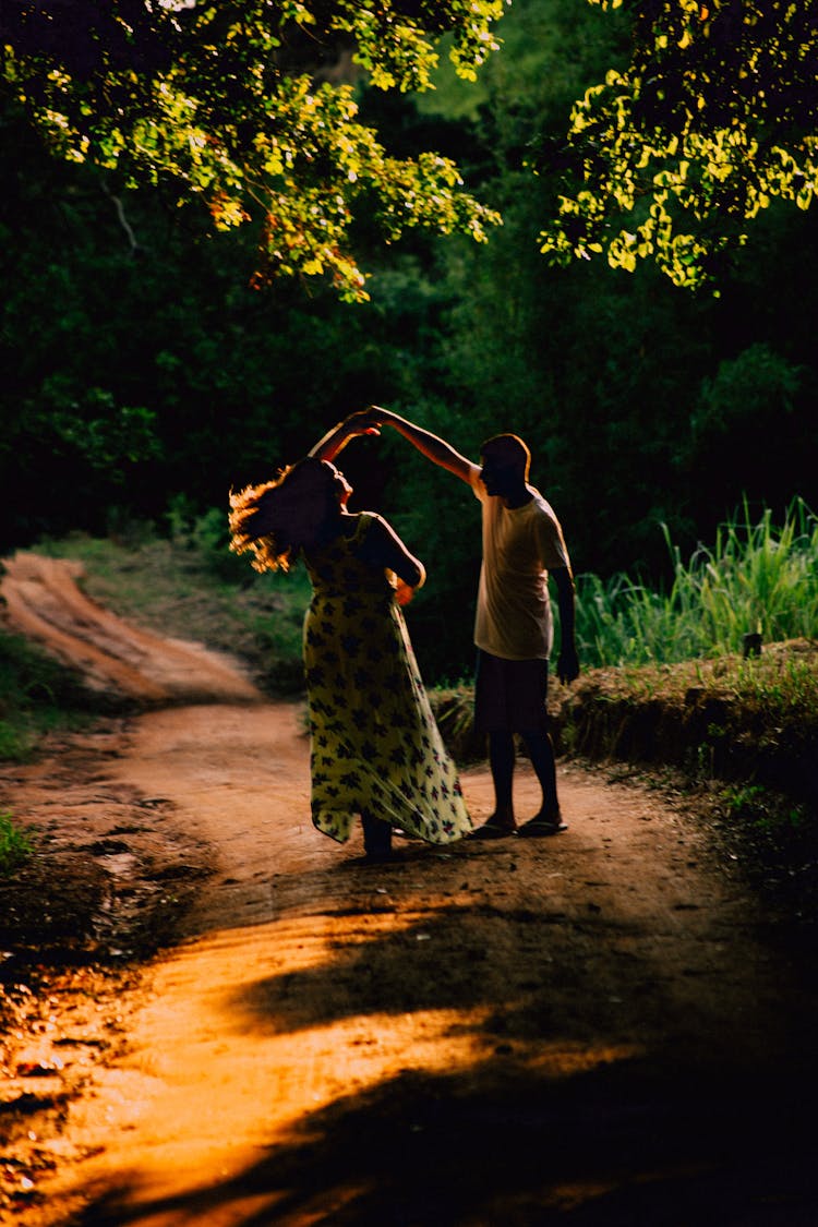 Man And Woman Dancing