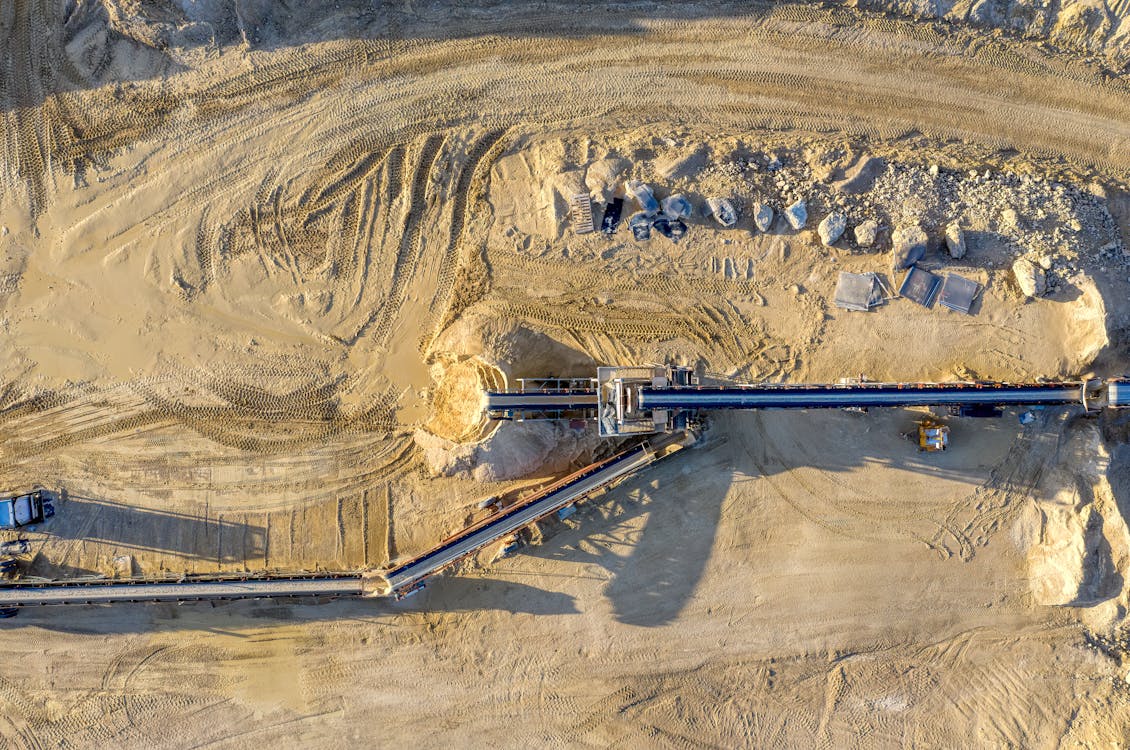 Machinery in Construction Site