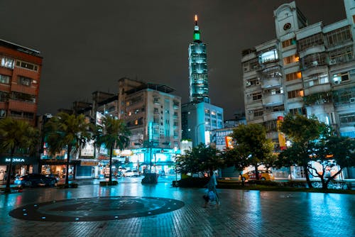 Open Square in the City of Taiwan