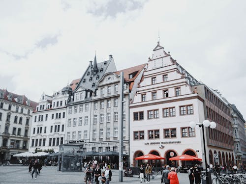 Almanya, bina cephesi, binalar içeren Ücretsiz stok fotoğraf