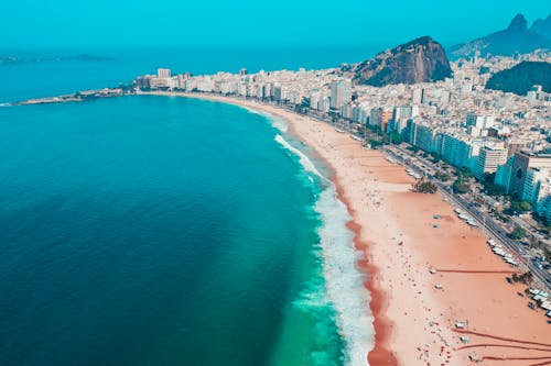 Ilmainen kuvapankkikuva tunnisteilla brasilia, droonikuva, kesä