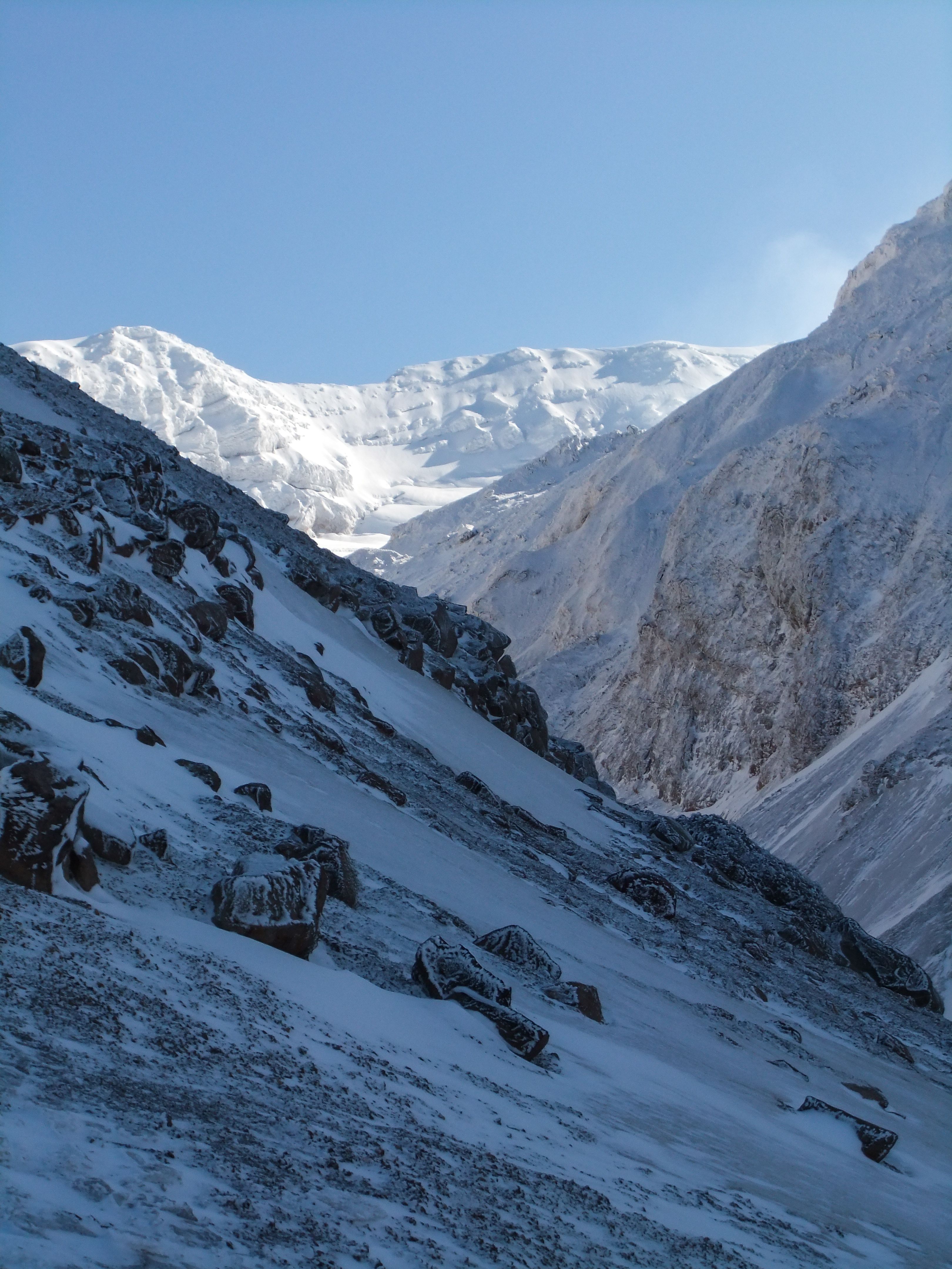 Snow Covered Mountains Under Blue Sky · Free Stock Photo