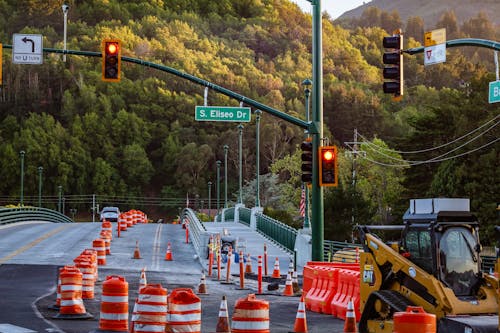 Roadworks at Intersection